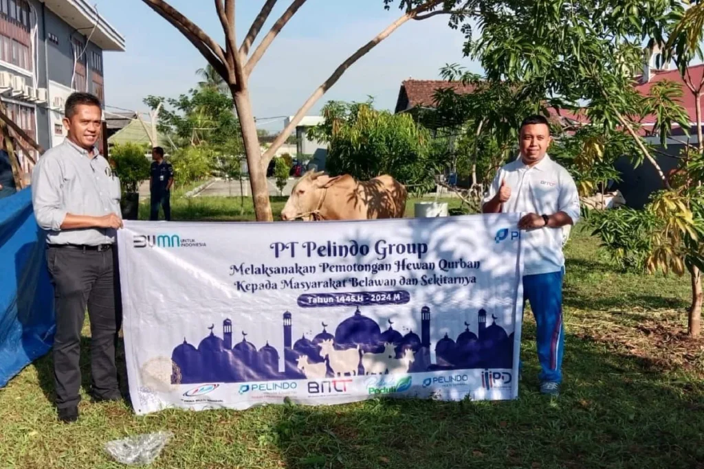 BNCT-Pelindo Group Regional I salurkan daging kurban ke 4.285 penerima